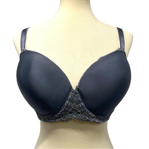 Victoria’s Secret Dream Angel Gray Demi Lace Bra Women’s 38DDD - Picture 1 of 10